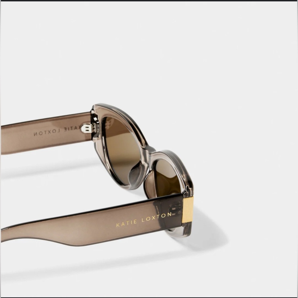 KATIE LOXTON - RIMINI SUNGLASSES - TRANSPARENT MINK - Picture 3 of 11